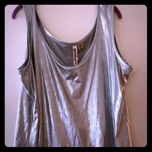 Silvery Tank Top